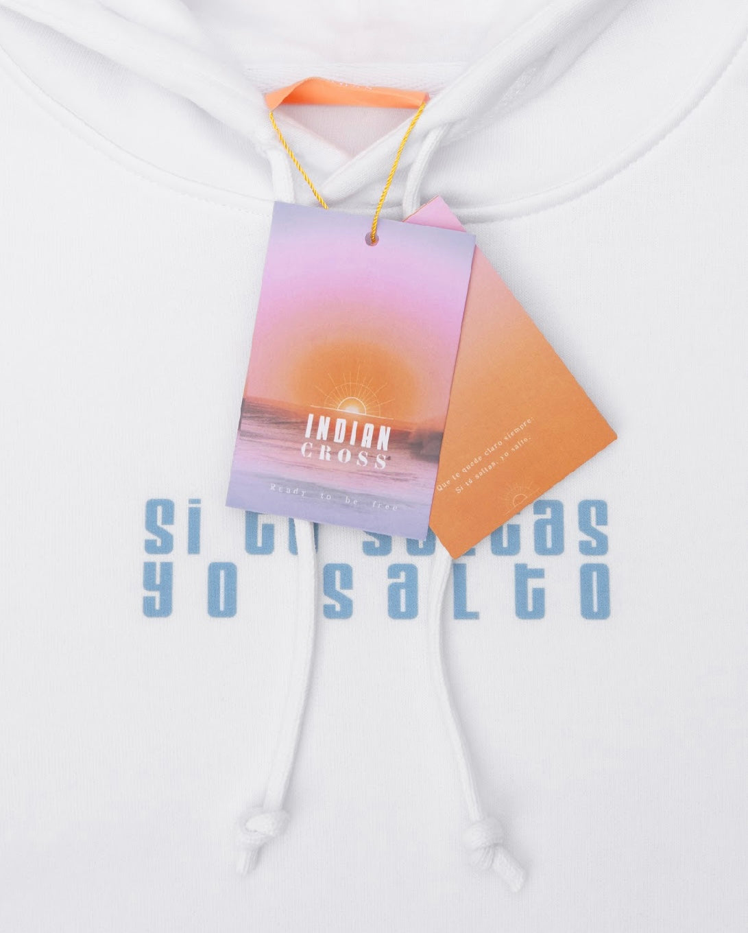 Sudadera ¨Si tu saltas yo salto¨